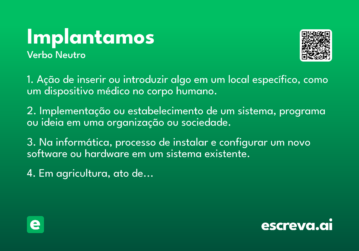 implantamos