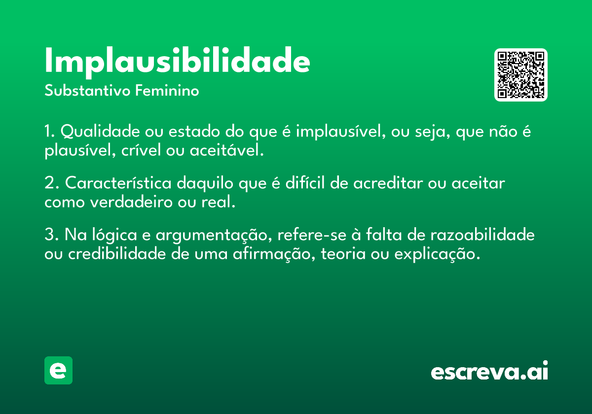 implausibilidade