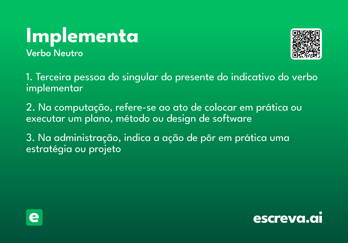 implementa