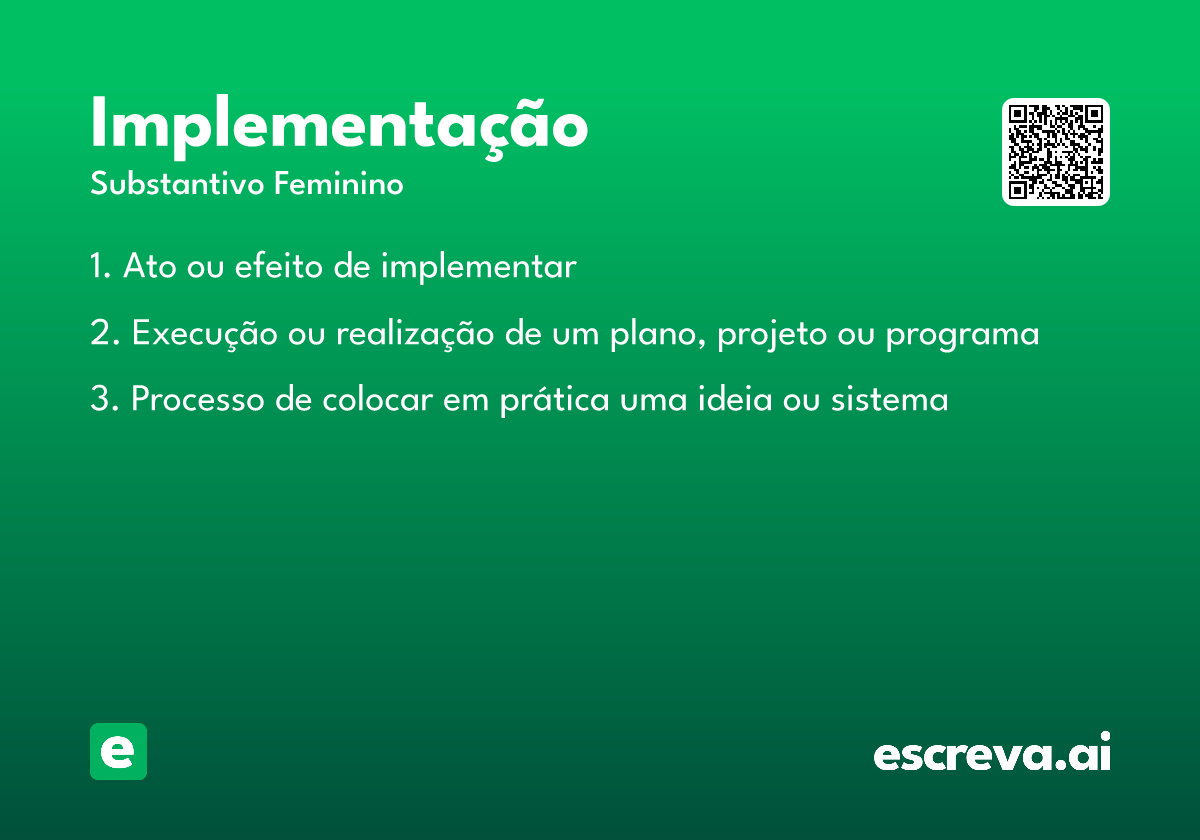 implementação