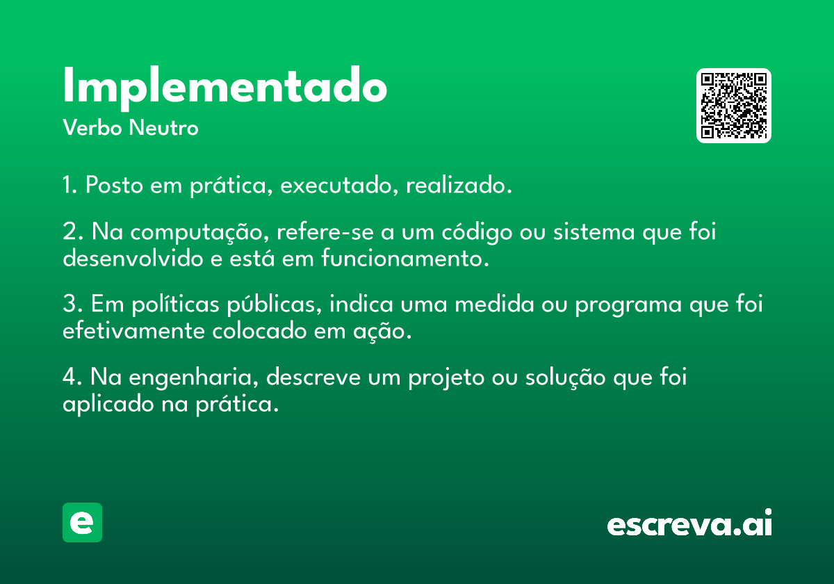 implementado