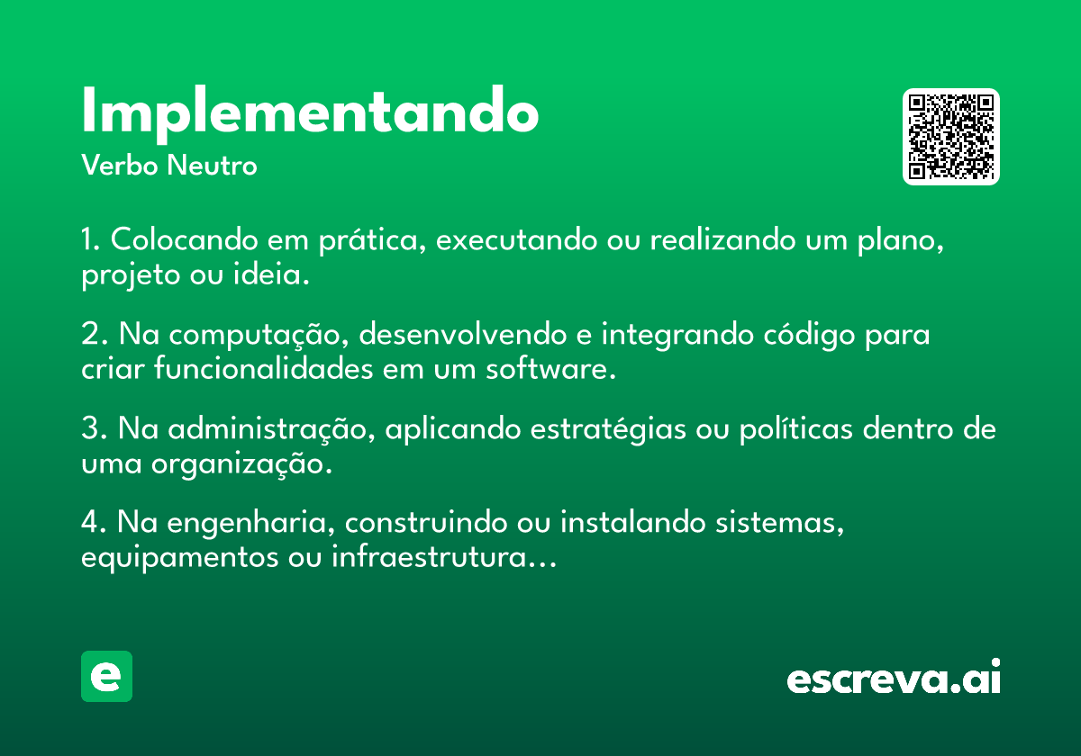 implementando