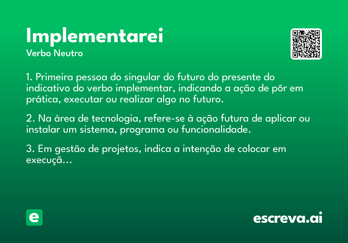 implementarei