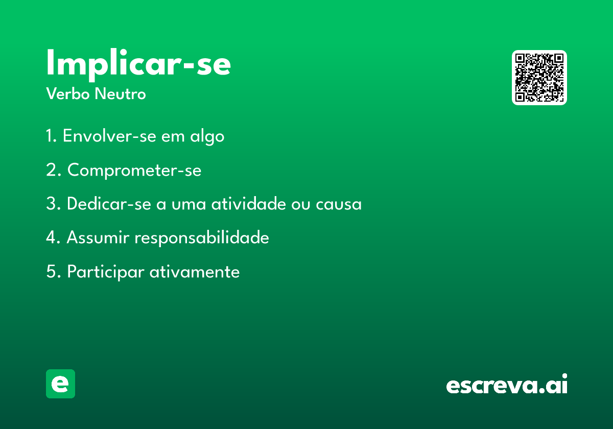 implicar-se