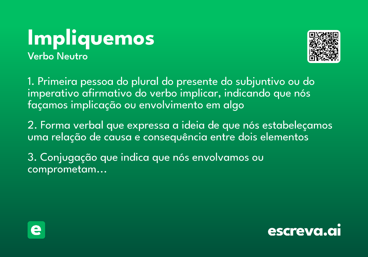 impliquemos