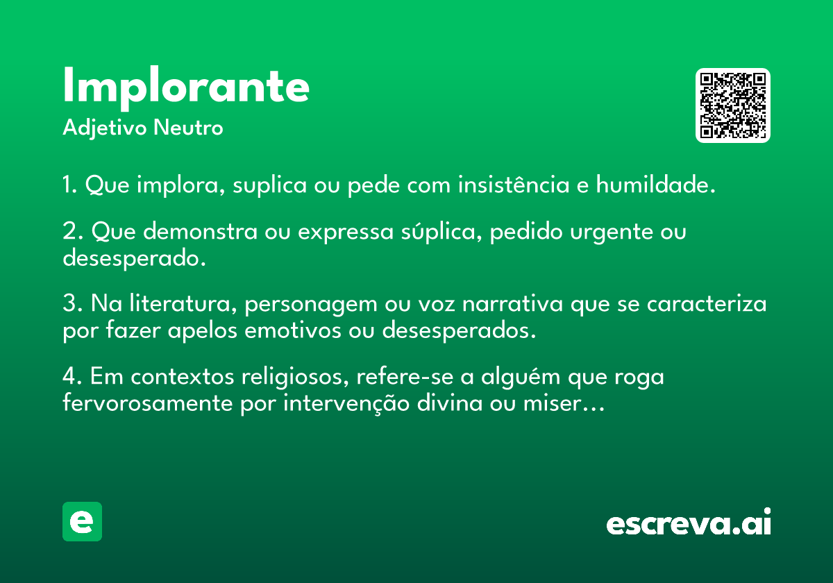 implorante