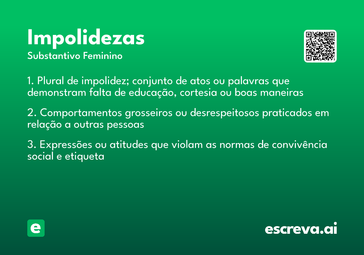impolidezas