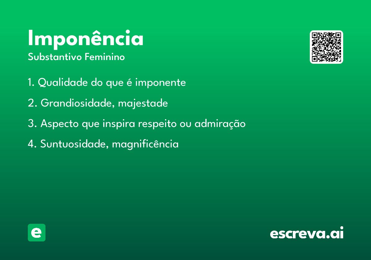 imponência