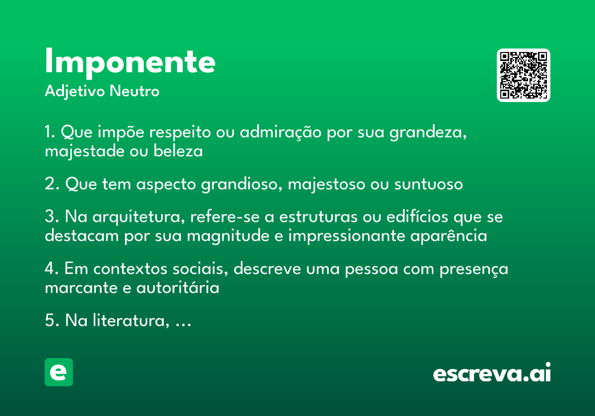 imponente