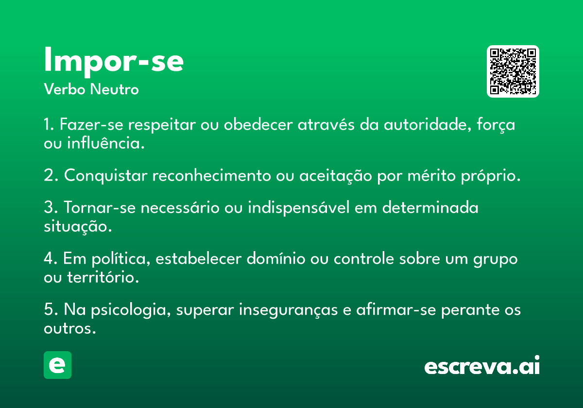 impor-se
