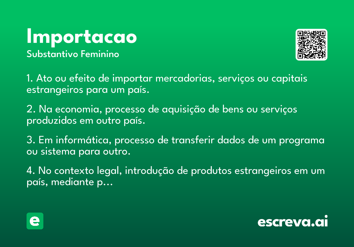 importacao