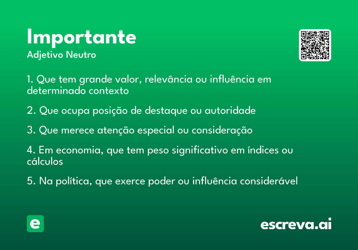 importante