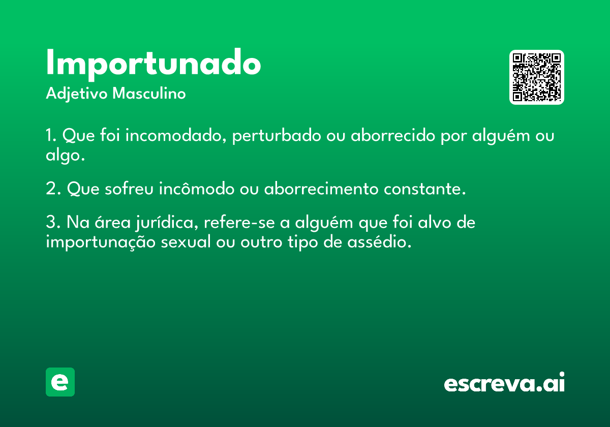 importunado