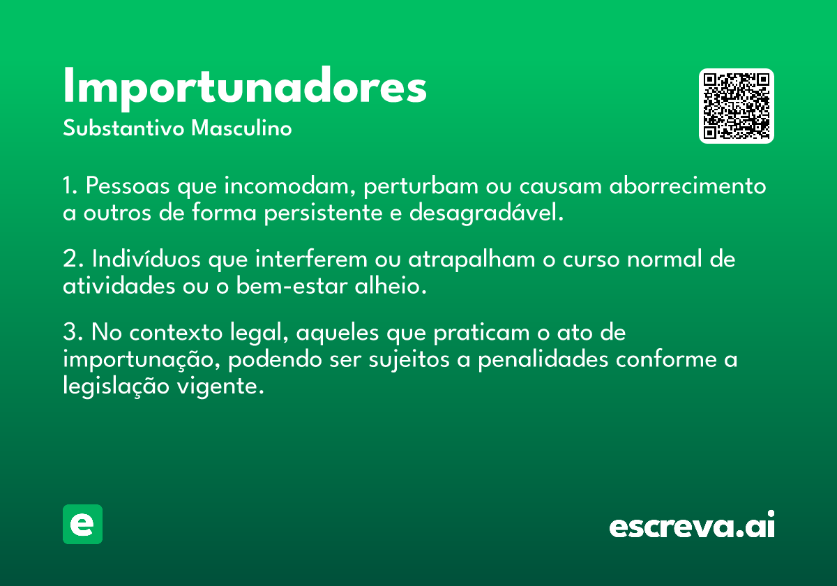 importunadores