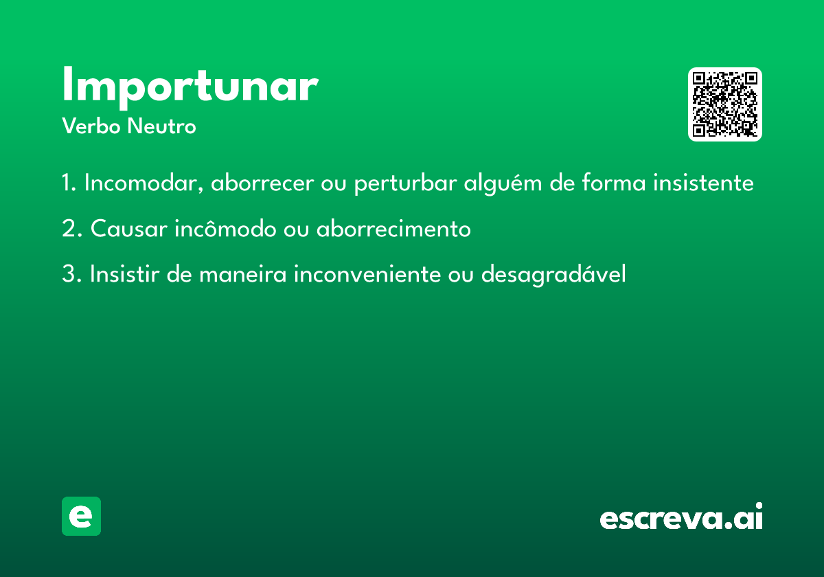 importunar