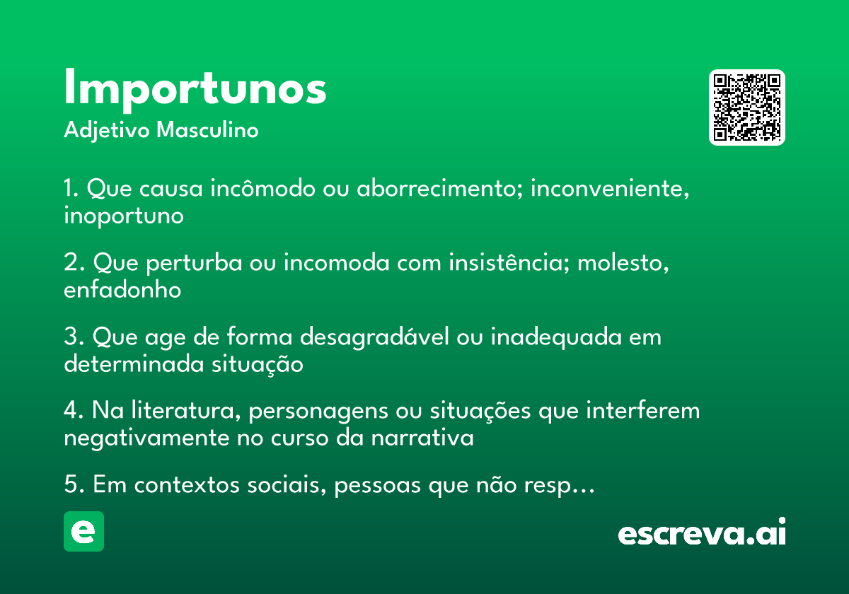 importunos