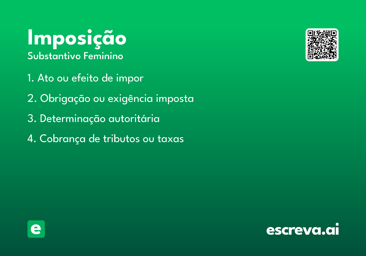 imposição