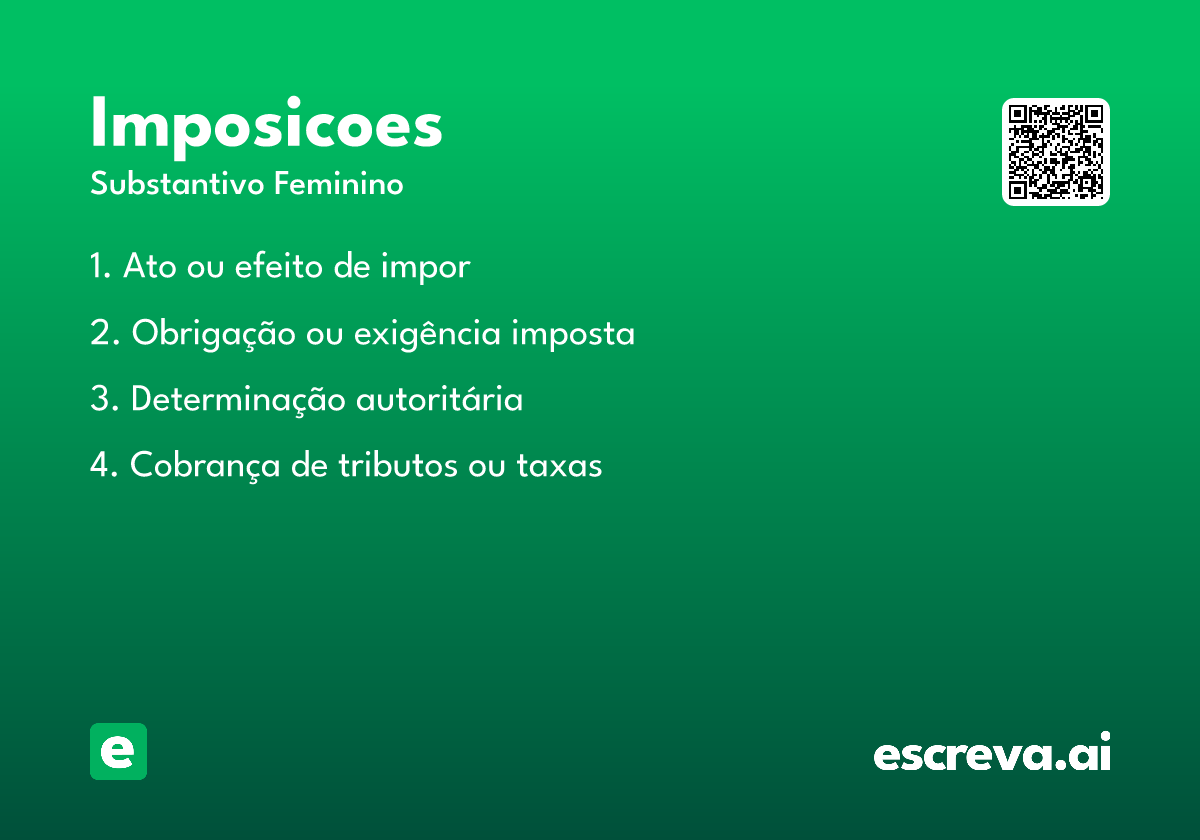 imposicoes