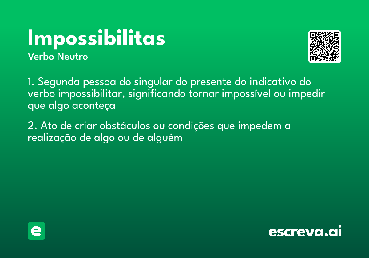 impossibilitas