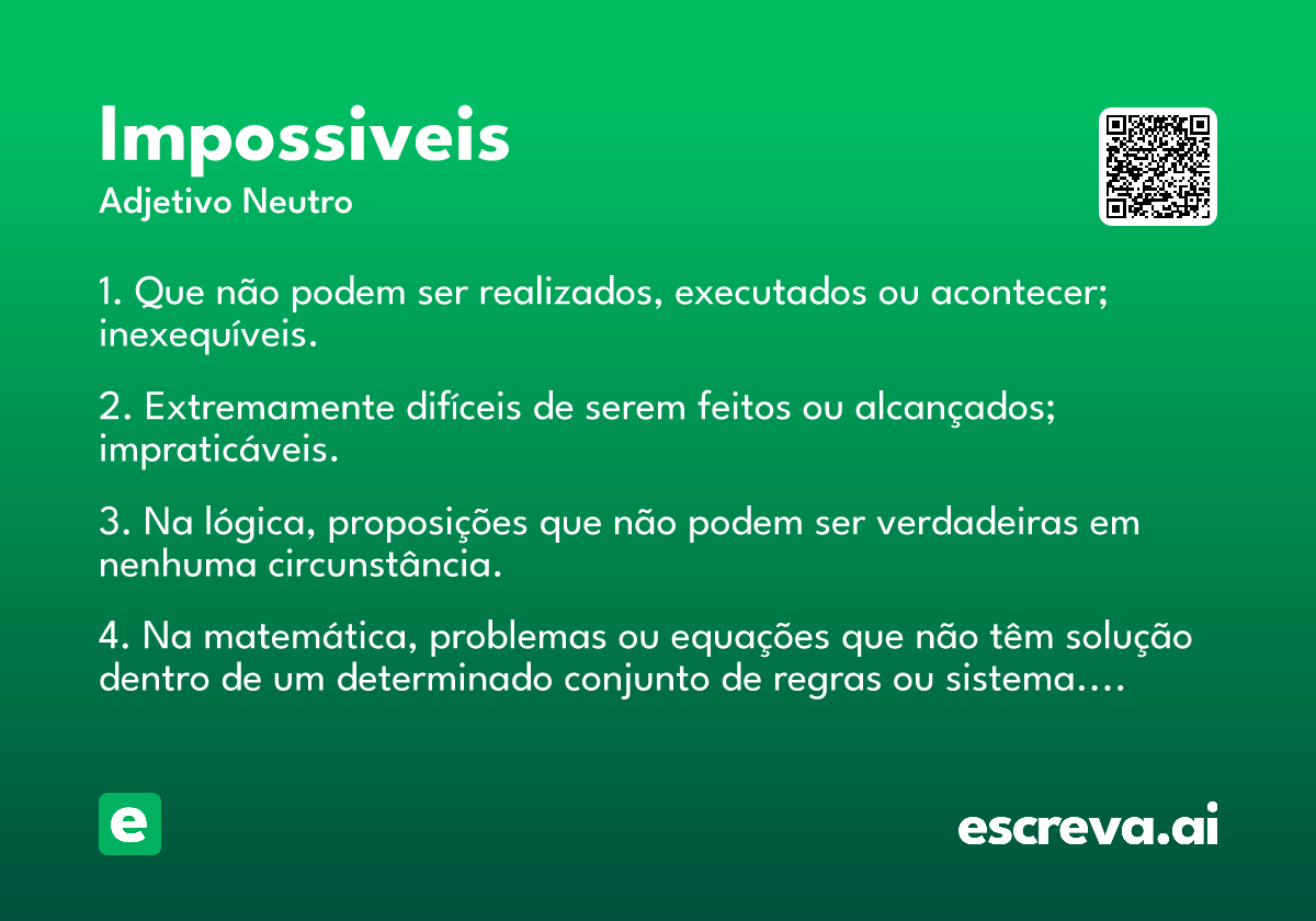 impossiveis