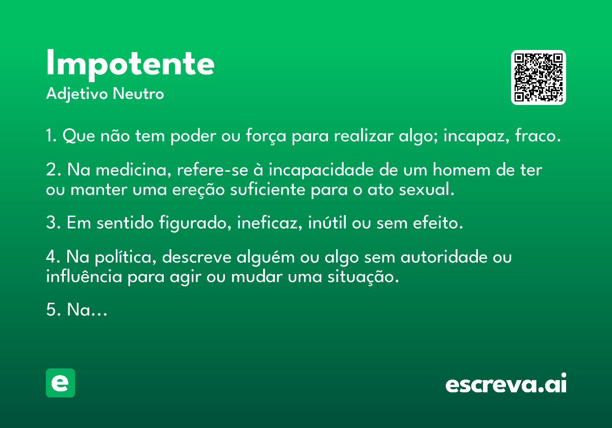 impotente