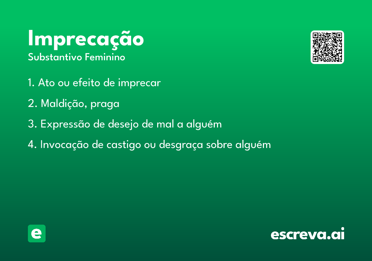imprecação