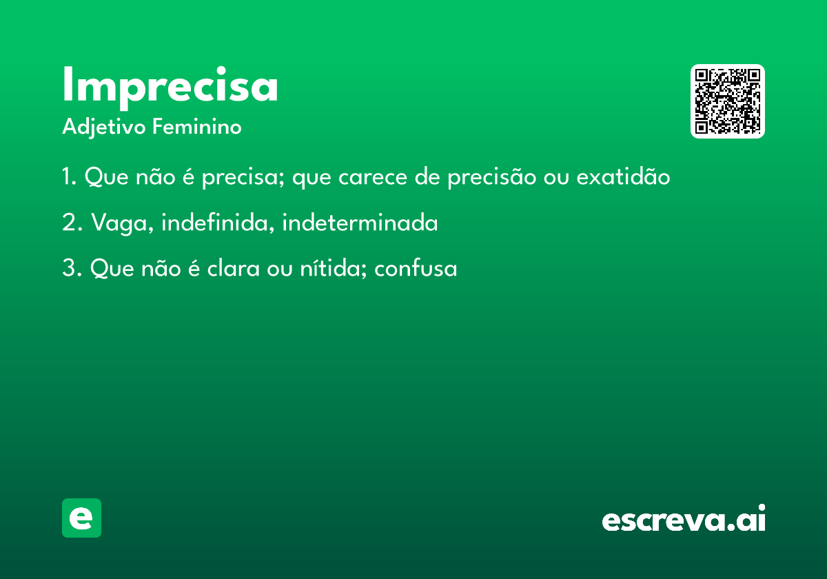 imprecisa