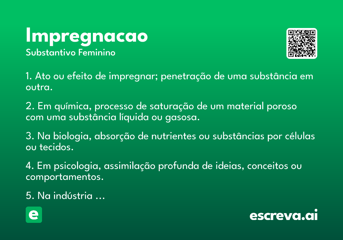 impregnacao