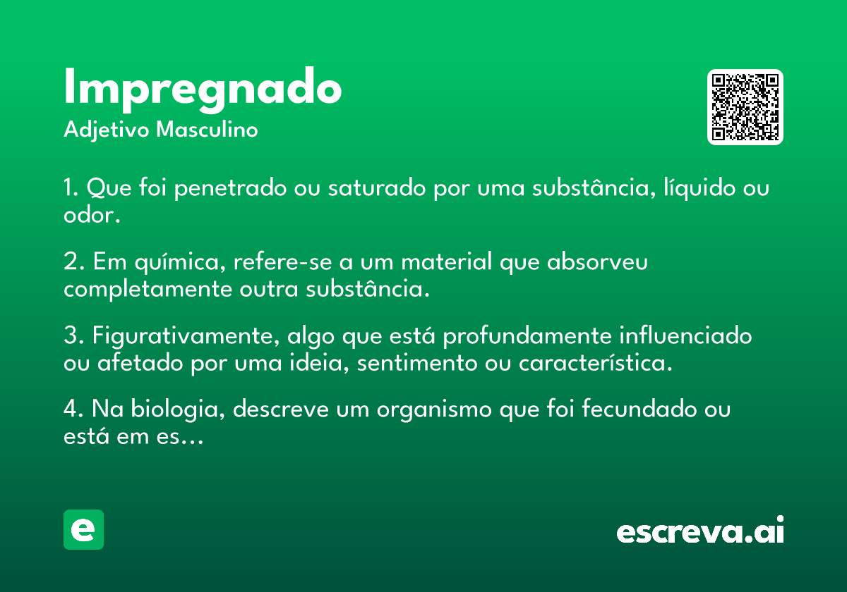 impregnado