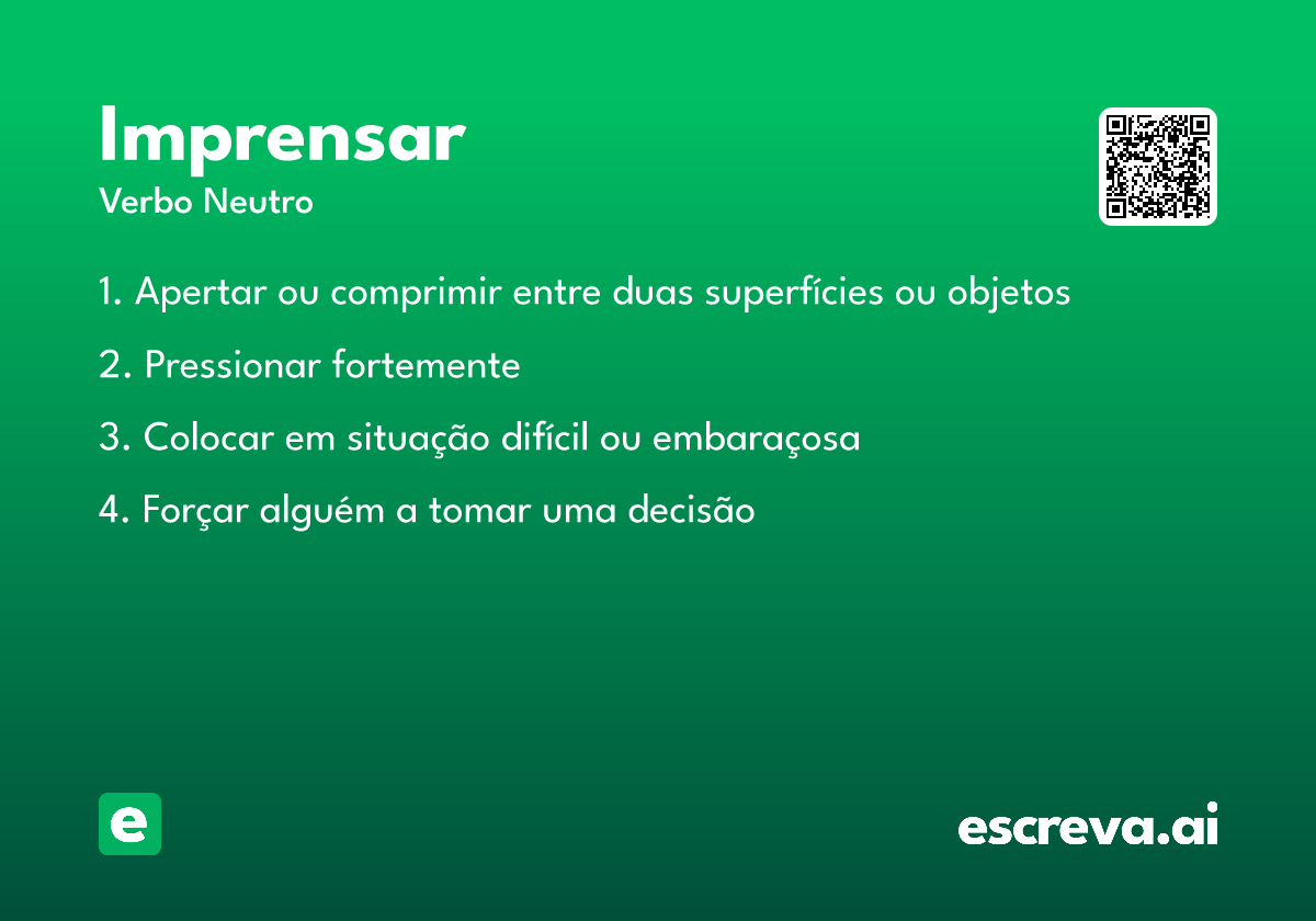 imprensar