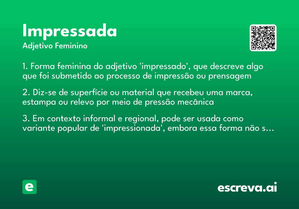 impressada