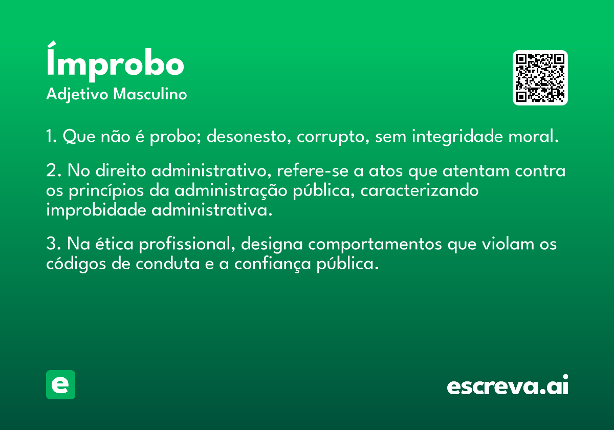 ímprobo