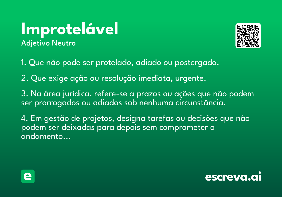 improtelável