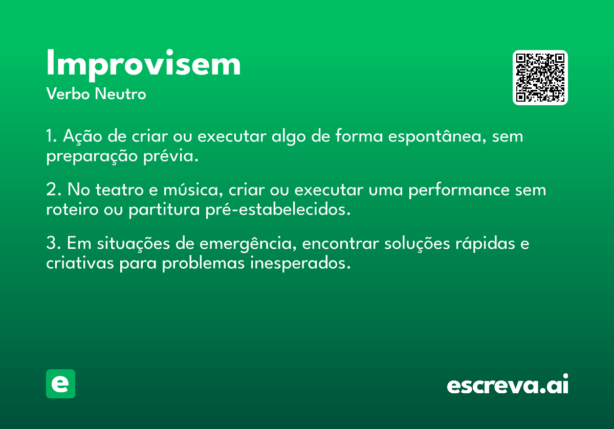 improvisem