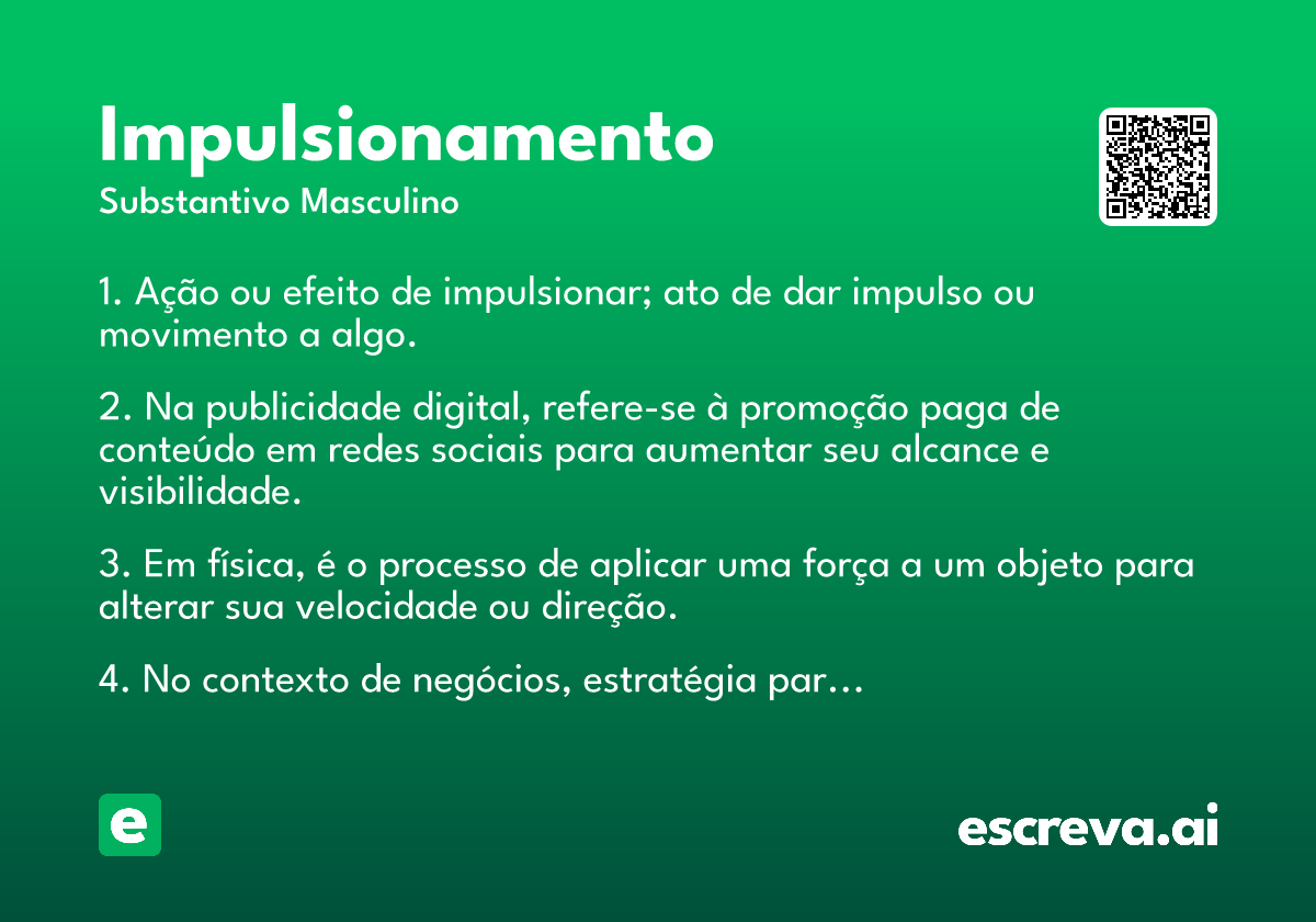 impulsionamento