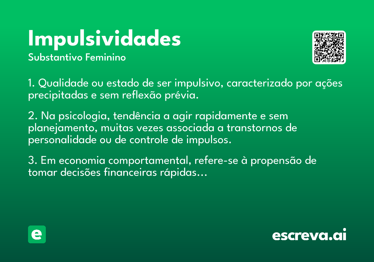 impulsividades