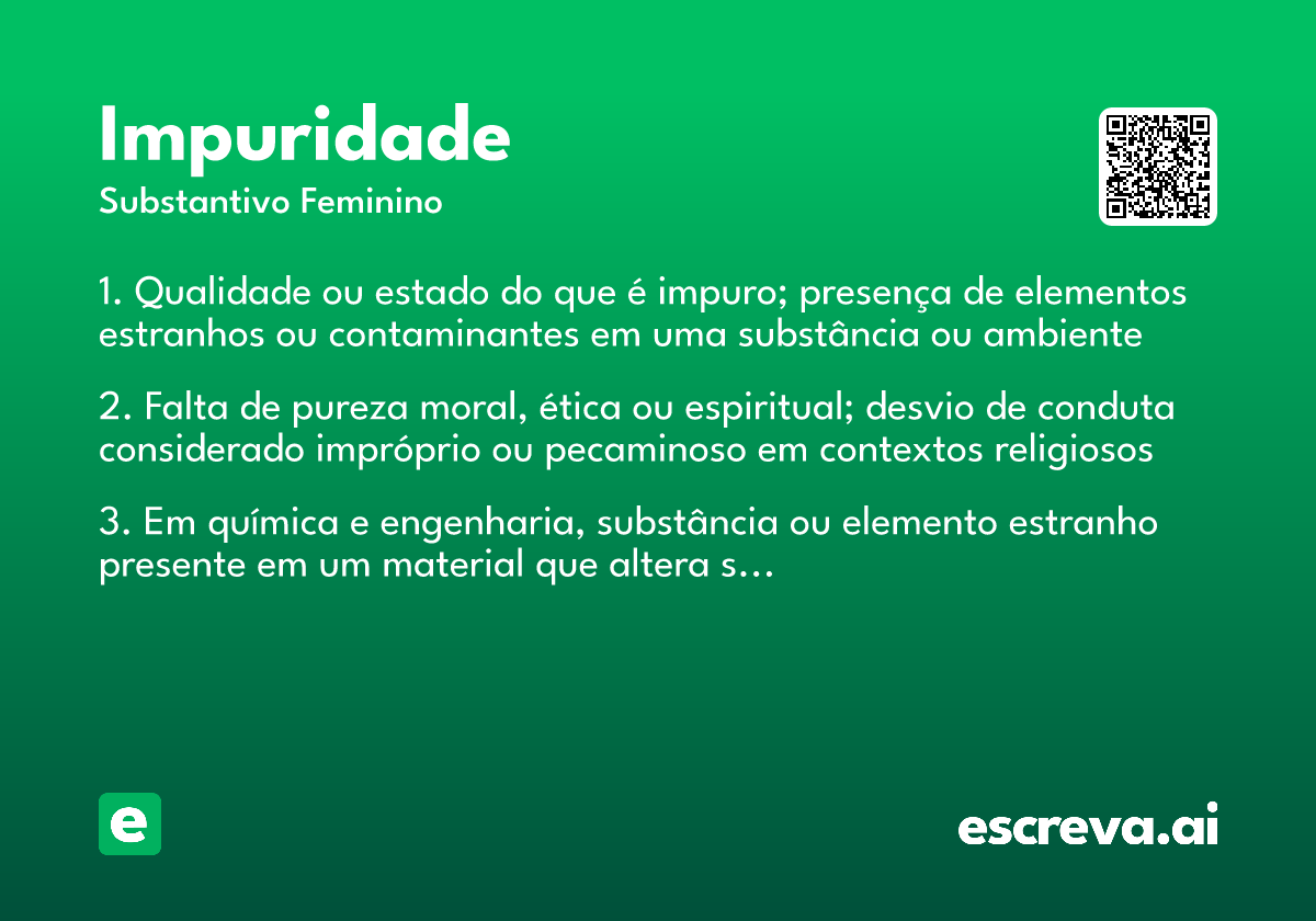 impuridade