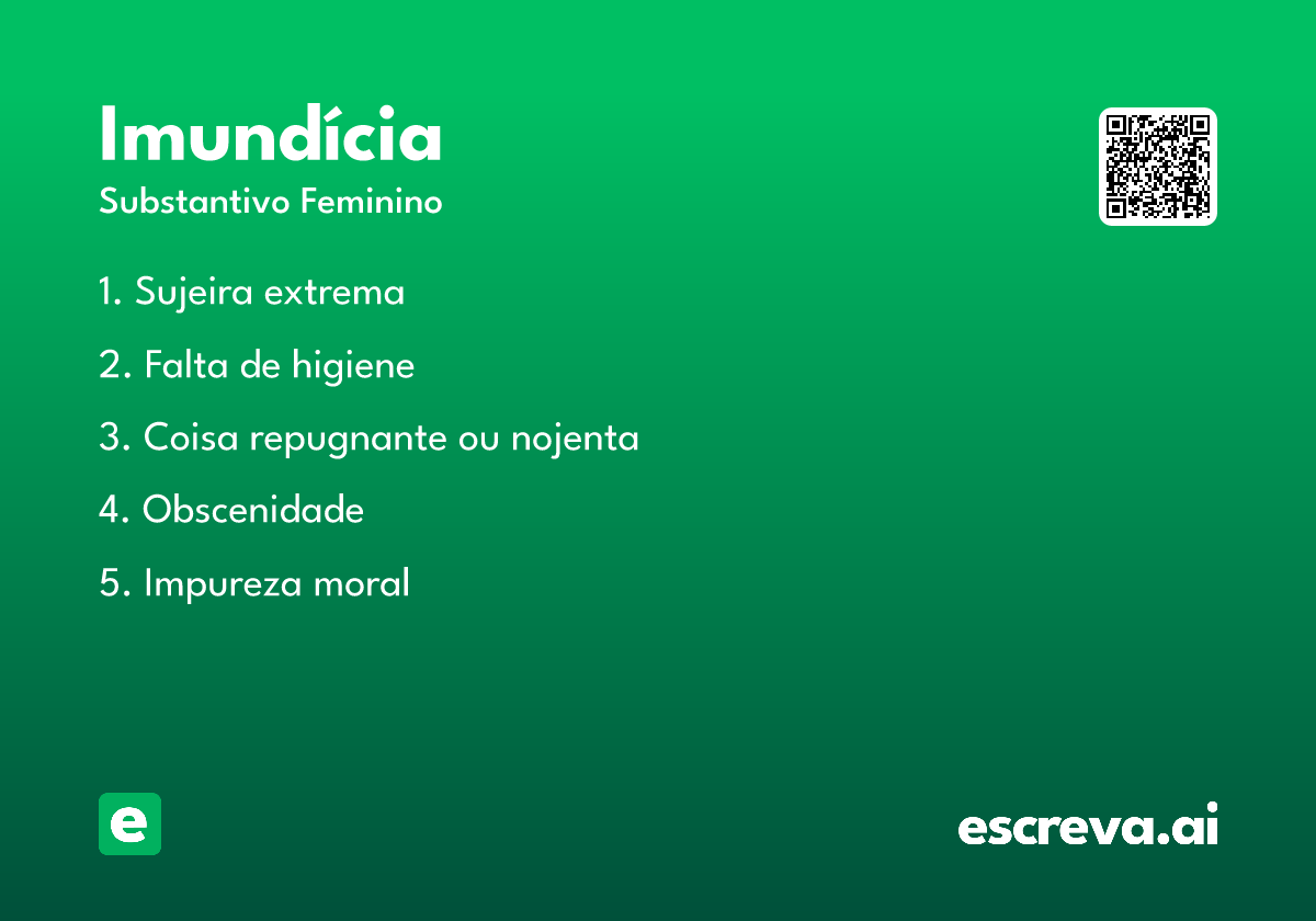 imundícia