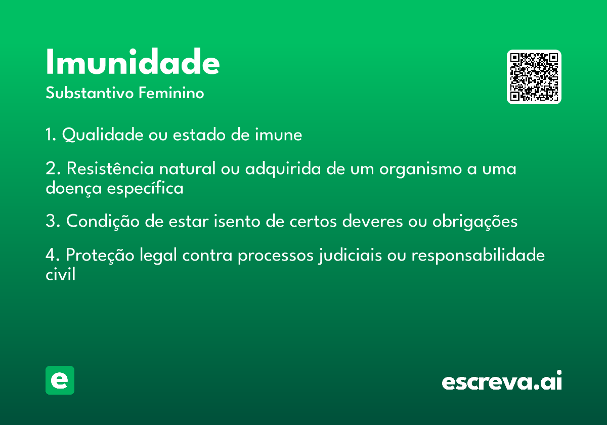 imunidade