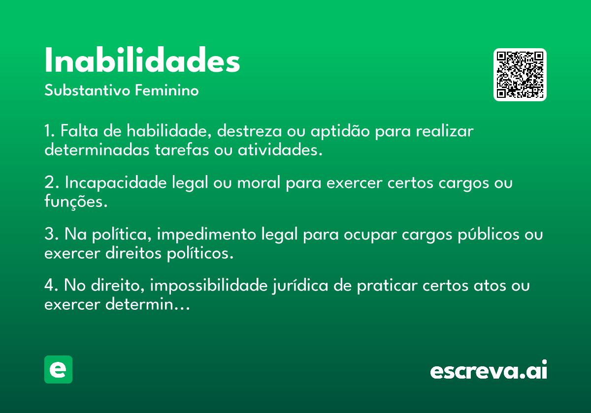 inabilidades