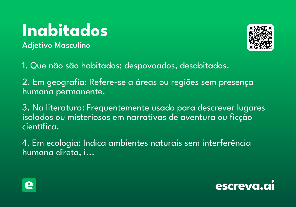 inabitados