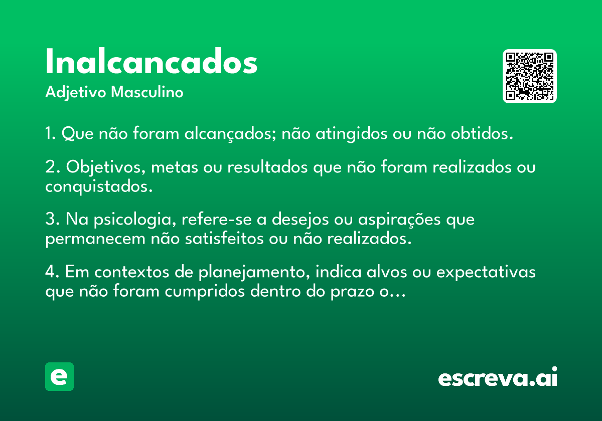 inalcancados