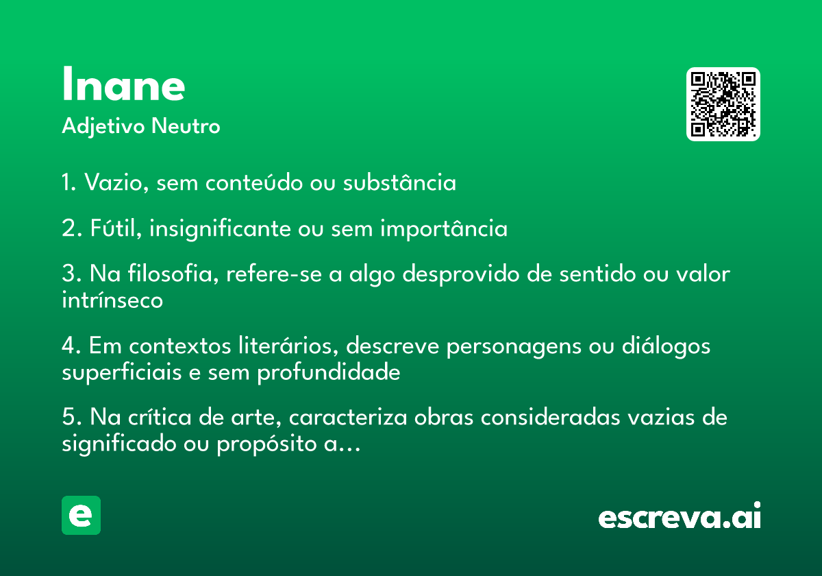 inane