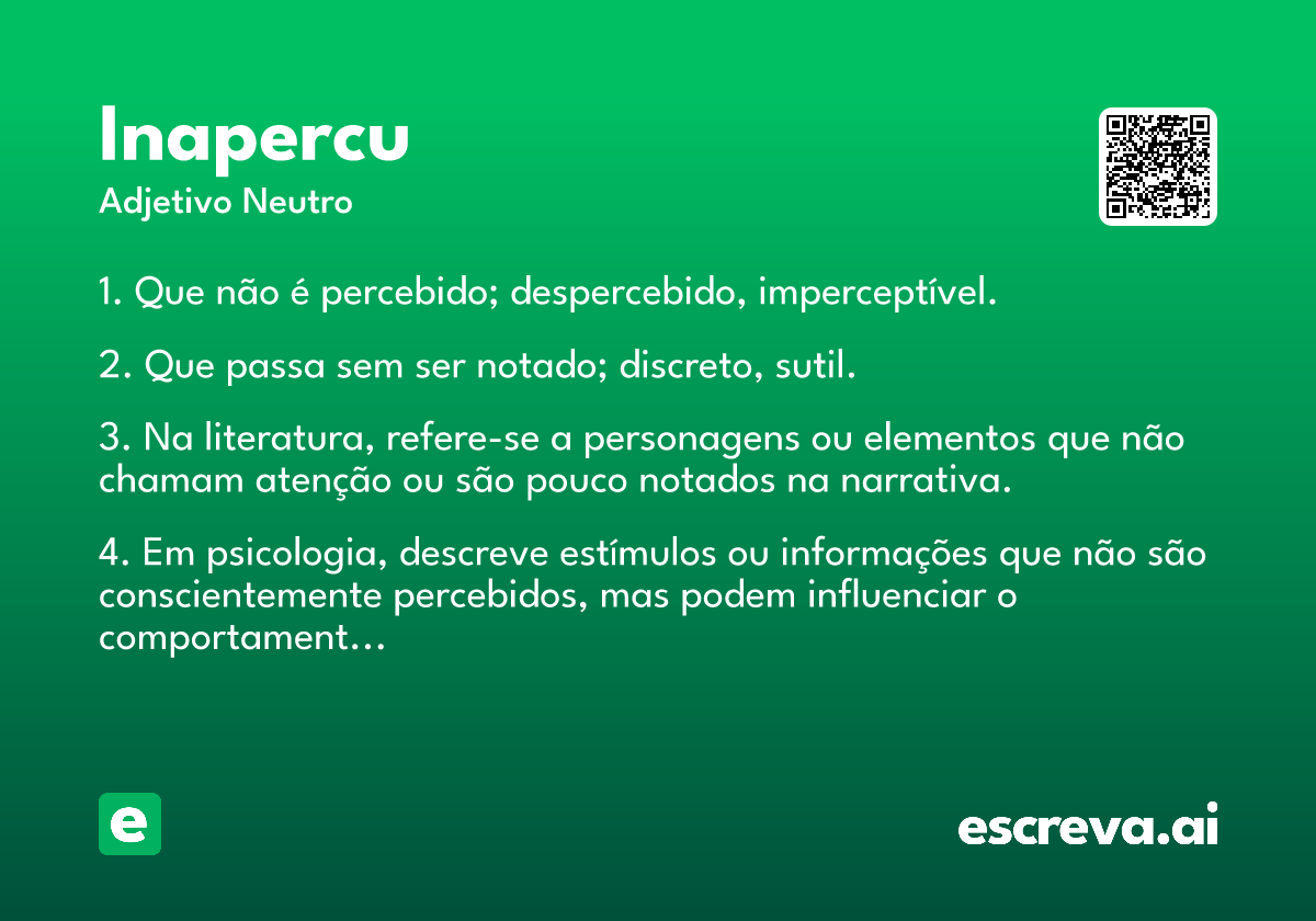 inapercu