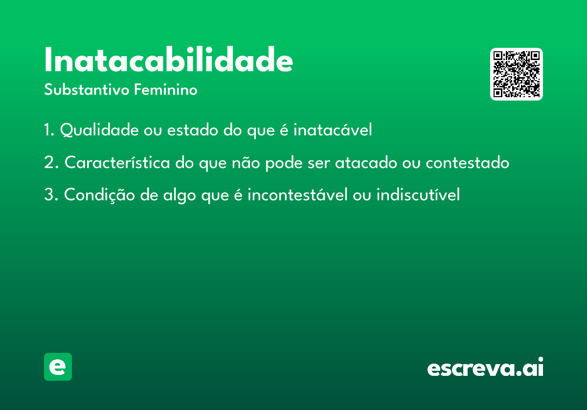 inatacabilidade