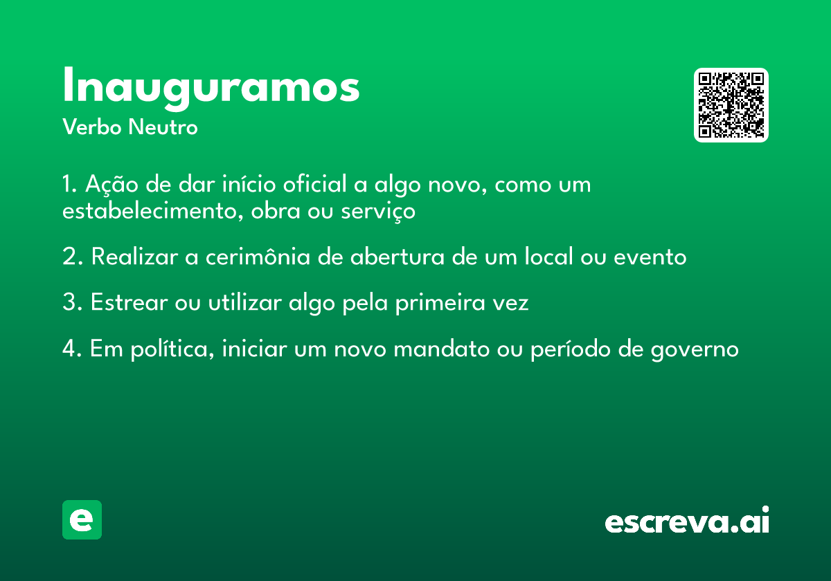 inauguramos