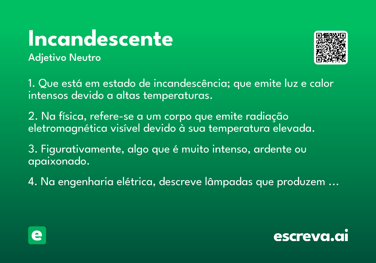 incandescente