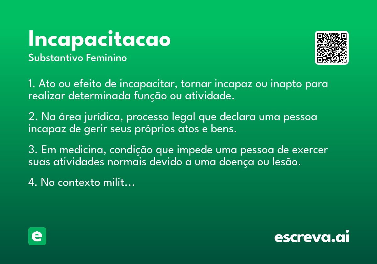 incapacitacao