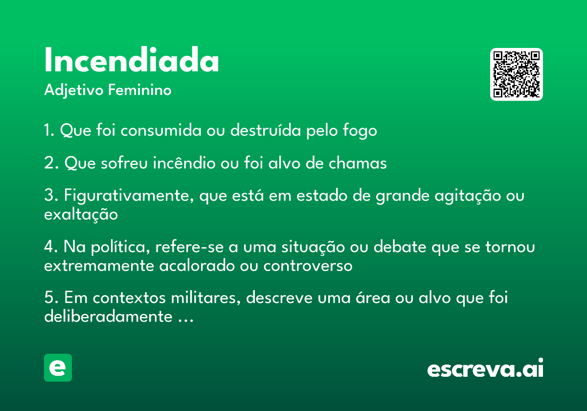 incendiada