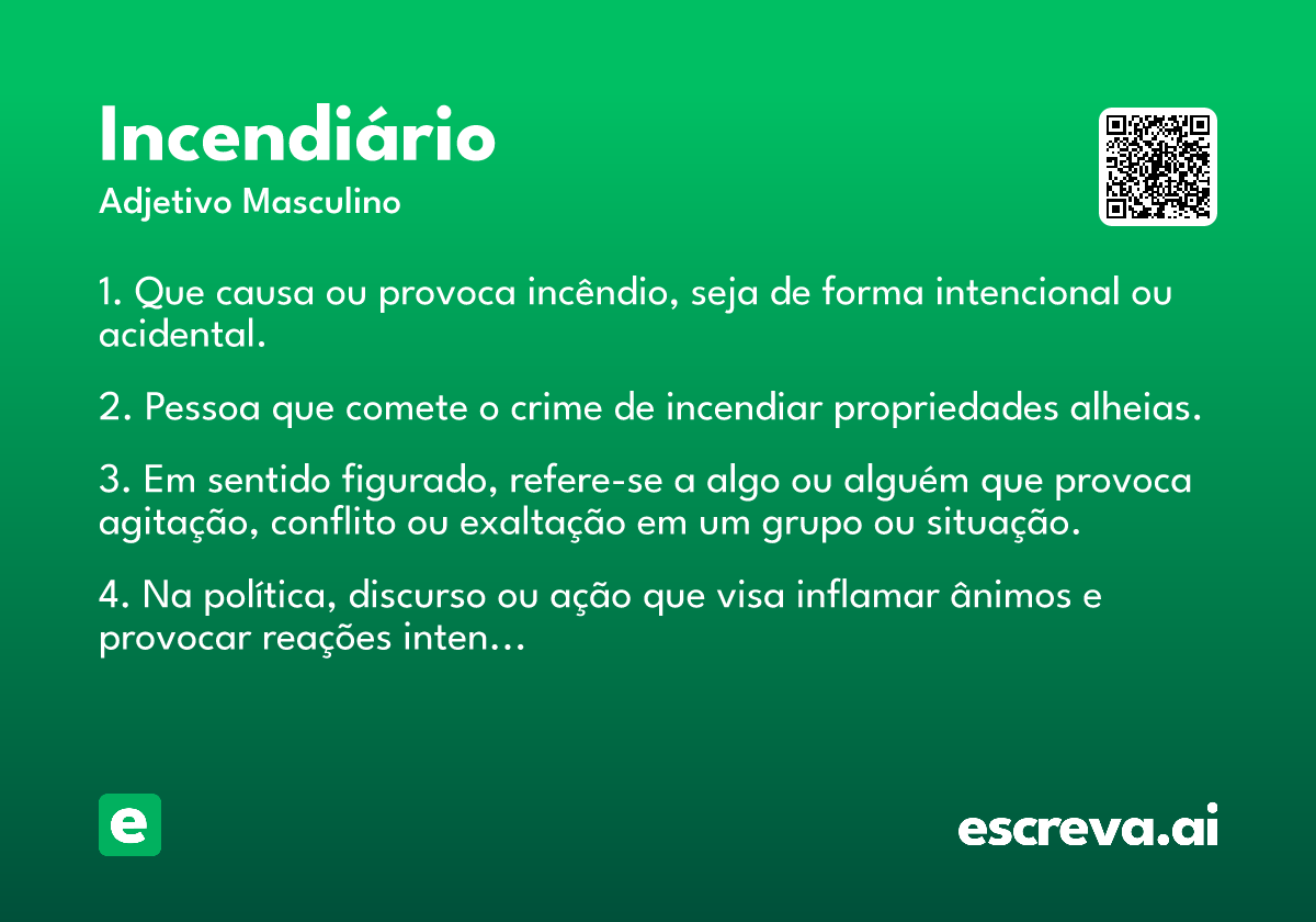 incendiário